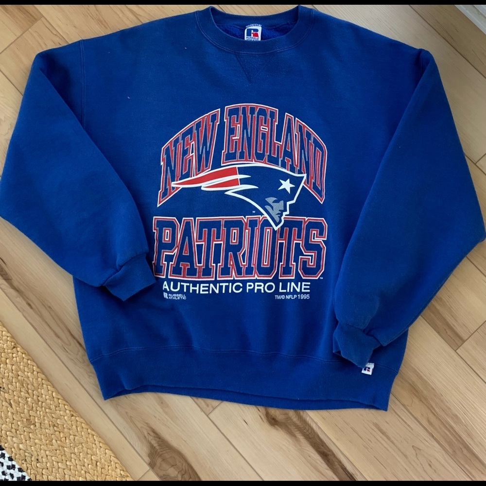 1995 New England Patriots Crewneck